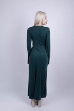 your_clothes_φόρεμα_maxi_με_άνοιγμα_στο_μπούστο_κυπαρρισί