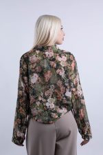 Πουκάμισο Floral Πράσινο-Μπεζ - Image 2