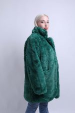 Συνθετική Γούνα Σμαραγδί - Image 2