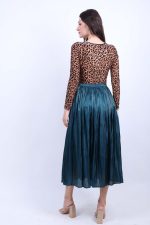 Κορμάκι Λεοπάρ Καφέ-Μαύρο - Image 2