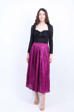 Φούστα Πλισέ Με Λάστιχο Στη Μέση