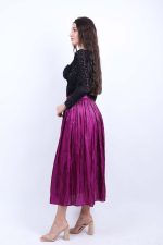 Φούστα Πλισέ Με Λάστιχο Στη Μέση - Image 3